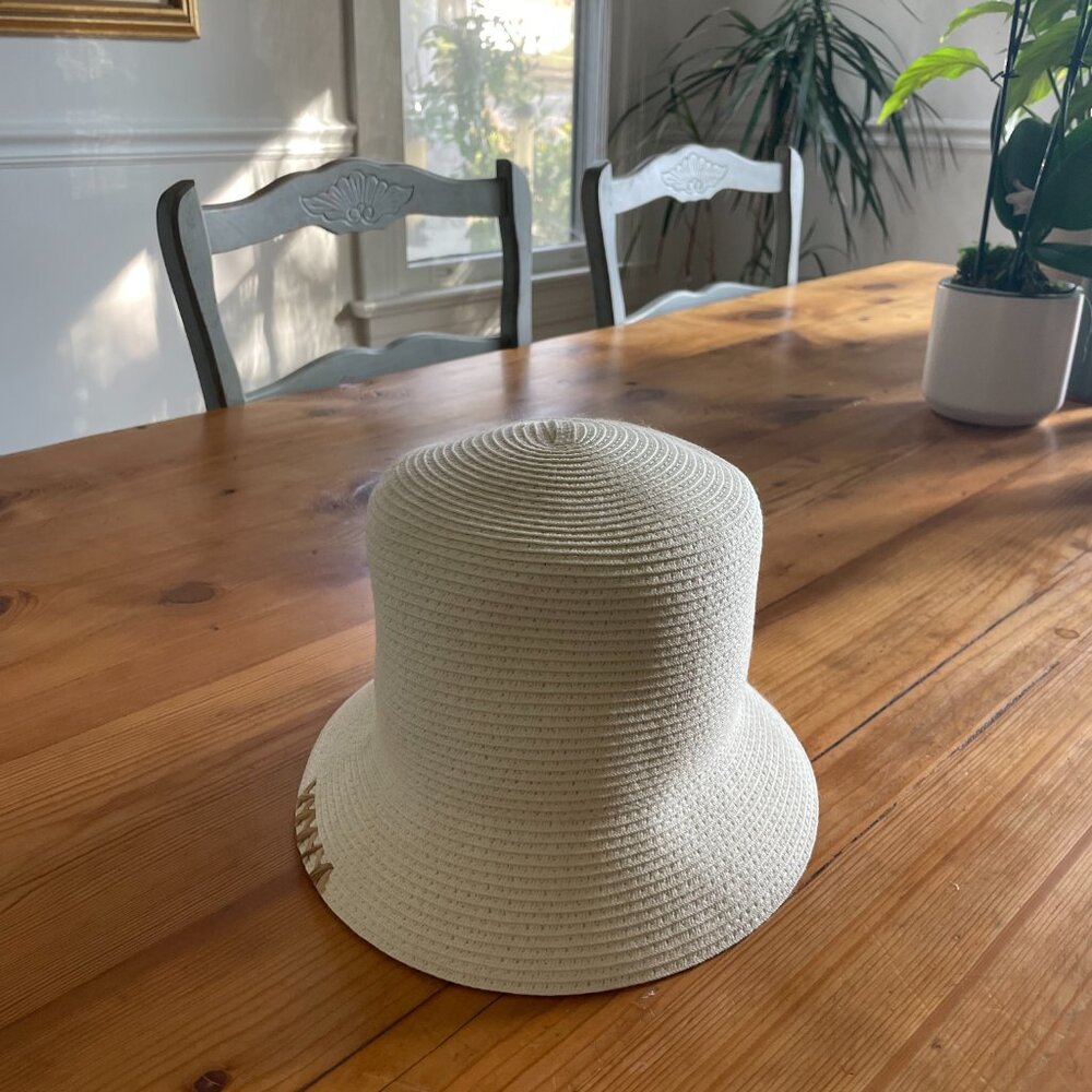 Made in Italy! Straw Bucket Hat - Picture 4 of 5